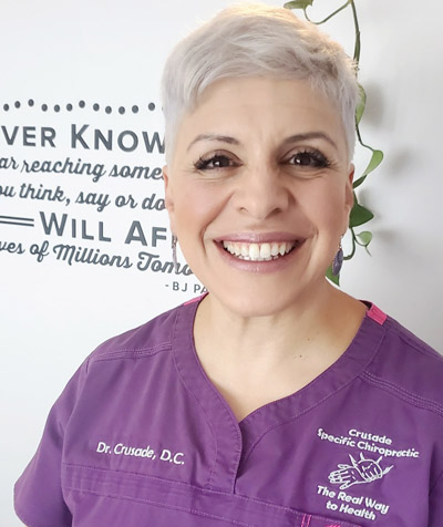 Dr. Desiree Crusade Dr. Desiree Crusade, D.C. | Crusade Specific Chiropractic Sacramento
