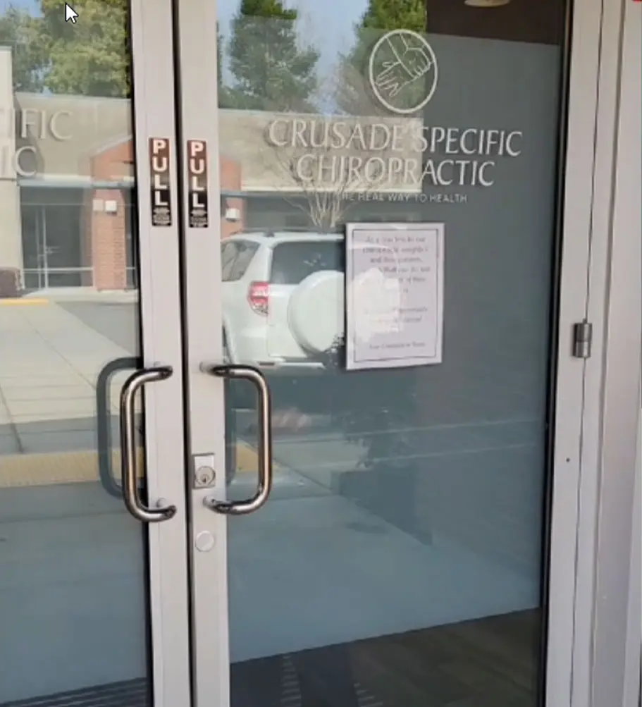 Mobile welcome to Crusade Specific Chiropractic in Sacramento